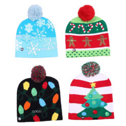 Warm Knit Christmas Hat