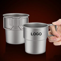 Slim Folding Titanium Mug