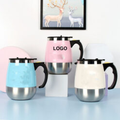 Self Stirring Stainless Steel Mug