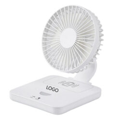 Wireless Charging Desktop Fan for Cell Phones