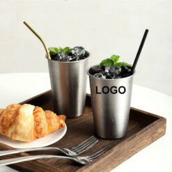 Simple Metal Cold Water Mug