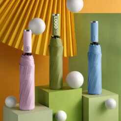 Folding Automatic Business Windproof Umbrella