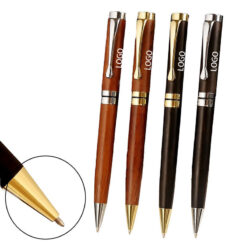 Business Retro Wooden Rotating Ballpoint Pen