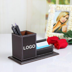 Leather Stationery Storage Box