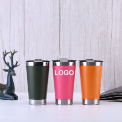 Simple Solid Color 16oz stainless Tumbler