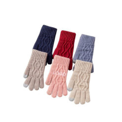 Knitted Wool Cold Resistant Gloves