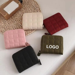 Zipper Short Cute Wallet