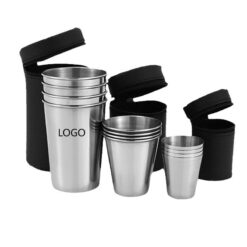 Stainless Steel Wine Cup Set