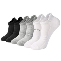 Combed Cotton Thick Terry Crew Socks