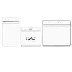 Transparent ID Card Holder