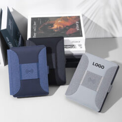 Qi Wireless Charger PU Notebook