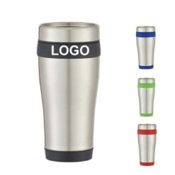 Inner Plastic Outer Steel Car Cup