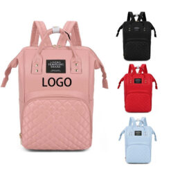 Multifunctional Large Capacity Shoulder Mommy Bag