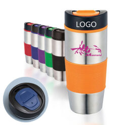 Inner Plastic Outer Stainless Steel Car Cup