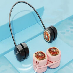 USB Neck Fan Adjustable Quiet Turbine Cooling
