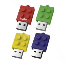 Pvc Soft Plastic Building Blocks U Disk