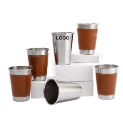 Stainless Steel Wine Cup Stackable Camping