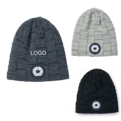 Plush Large Grid Light Cap