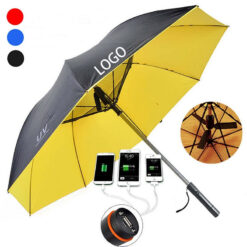 USB Rechargeable Fan Umbrella