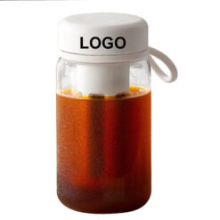 Shock-Resistant Large Capacity Portable Cup with Filter