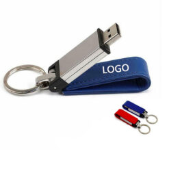 Keychain Leather Case USB Stick