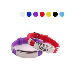 Titanium Steel Silicone Bracelet