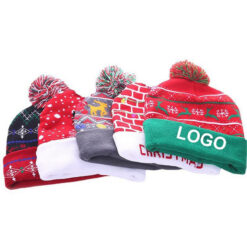 LED Christmas Knit Hat