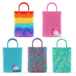 Puzzle Decompression Toy Tote Bag
