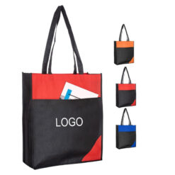 Color Matching Non-woven Handheld Document Gift Bag