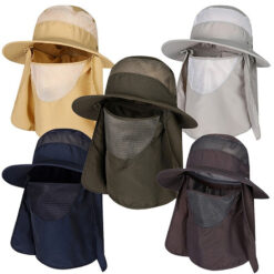 Fishing Hat Wide Brim Hat with Face & Neck Cover