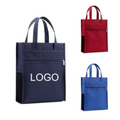 Portable A4 Zipper Information Bag