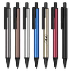 Retractable Metal Ballpoint Pens