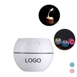 Mini Desk Humidifier with LED Lights and Fan