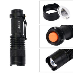 Zoom Strong Light Flashlight