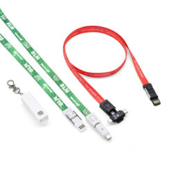 Colorful Heat Transfer Lanyard