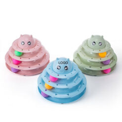 Three-tier Circular Track Cat Turntable