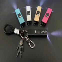 Illuminated Retractable Keychain