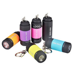 Multifunctional Usb Charging Mini Flashlight Keychain