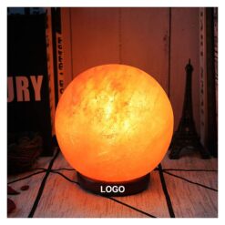 Creative Spherical Salt Lamp Ornament