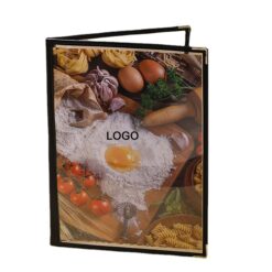 Pvc Transparent A4 Menu Folder