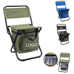 Portable Outdoor Folding Chair With Ice Pack