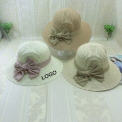 Bow Straw Hat