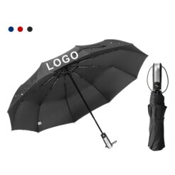 Auto Open Windproof Travel Compact Umbrella
