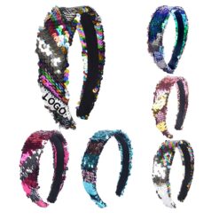 Flip Double Sided Sequin Sweatband