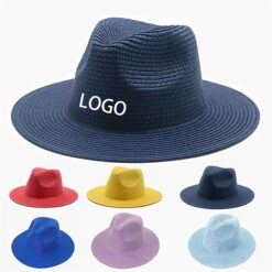 Sun Visor Wide Brim Straw Hat