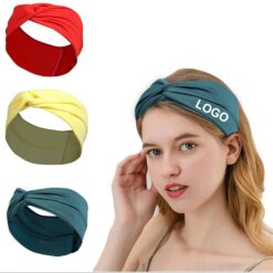 Solid Color Cross Hair band