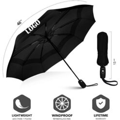 Automatic Windproof Travel Umbrella for Rain