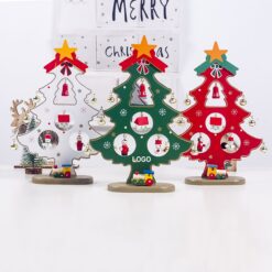 Painted Christmas Trees Ornaments