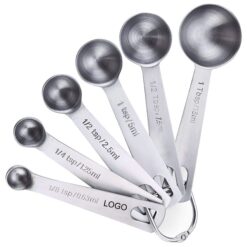Stainless Steel Round Measuring Spoon
