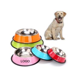 Large Diameter Anti-Slip Dog Bowl